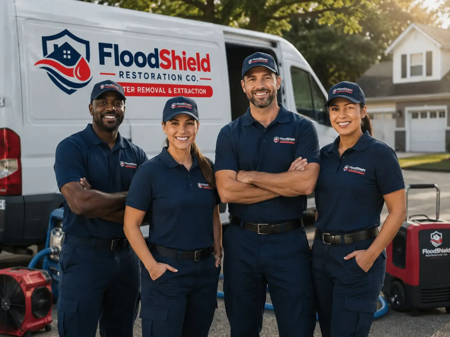 Flood Damage Restoration company in Wellsville, OH